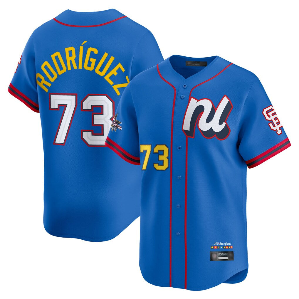 STECN SF.Giants #73 Randy Rodriguez Player Blue National League All-Star Edition Limited Stitched Jerseys