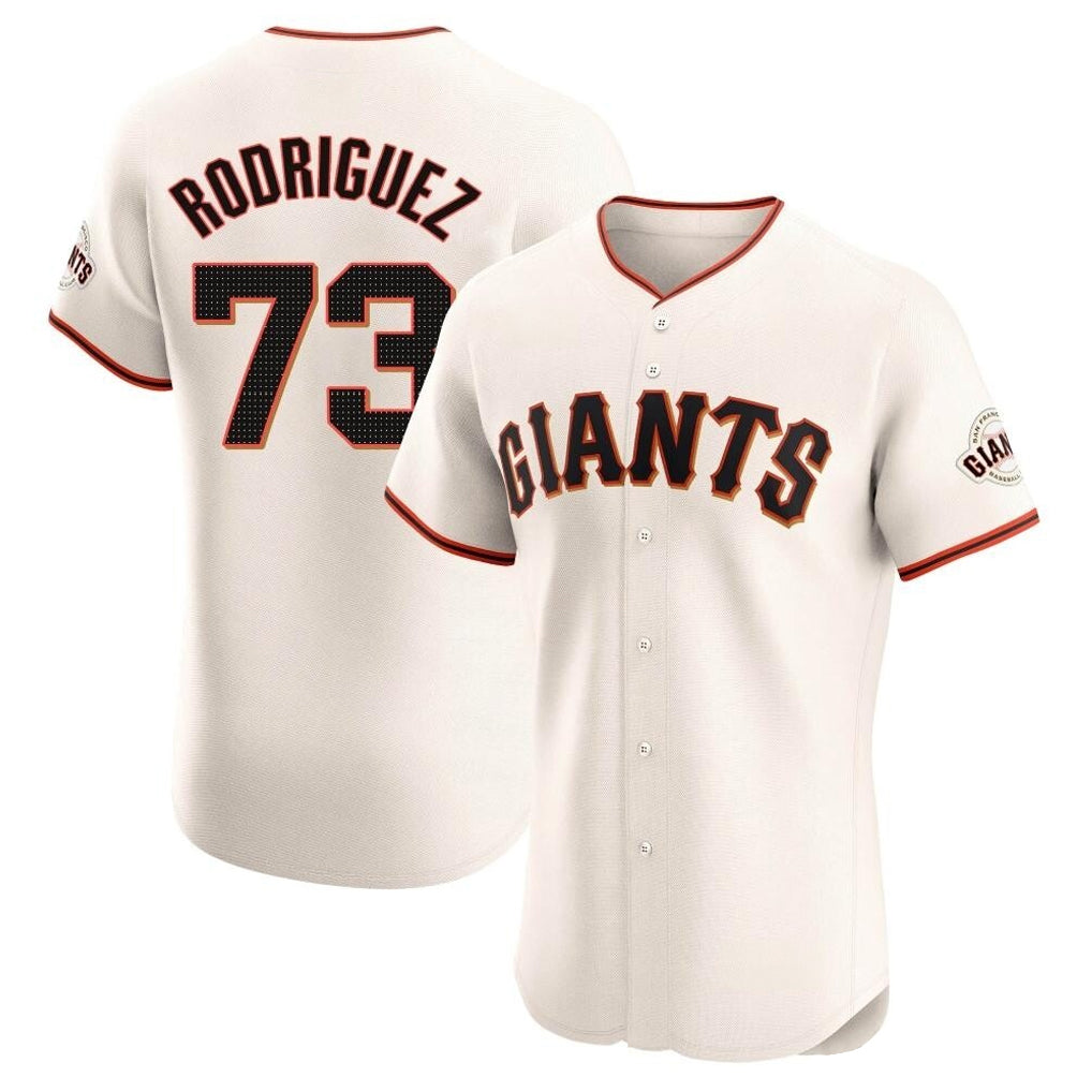 STECN SF.Giants #73 Randy Rodriguez Player Cream Home Limited Elite Stitched Jerseys