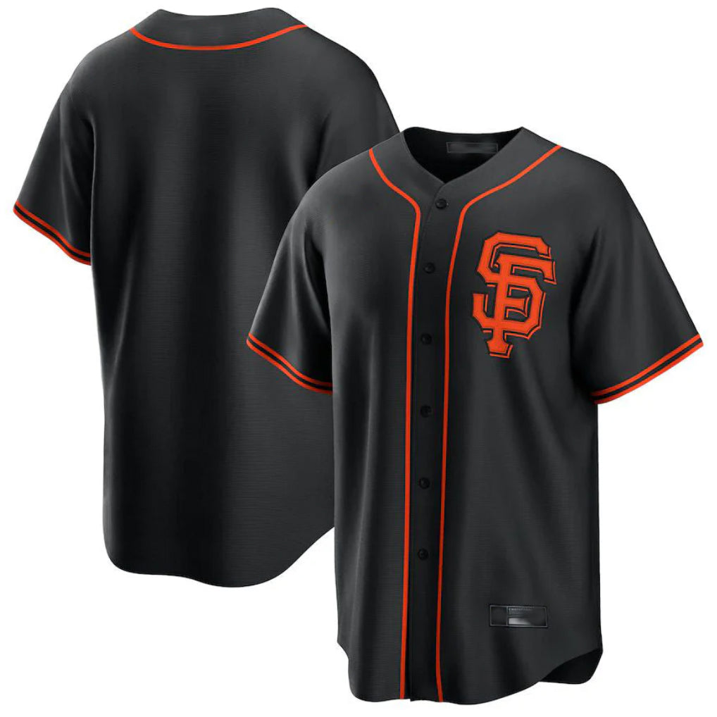 STECN SF.Giants Blank Player Black 2026 Home Game Stitched Jerseys