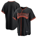 STECN SF.Giants Blank Player Black Alternate Limited Stitched Jerseys