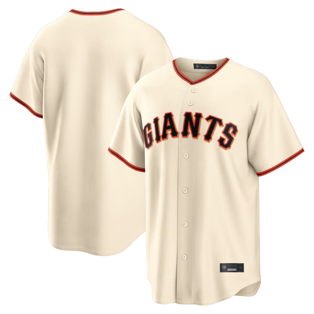 STECN SF.Giants ## Giants Blank Player Cream Home Game Stitched Jerseys
