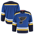 STECN St.L.Blues Blue Home Authentic Pro Jerseys