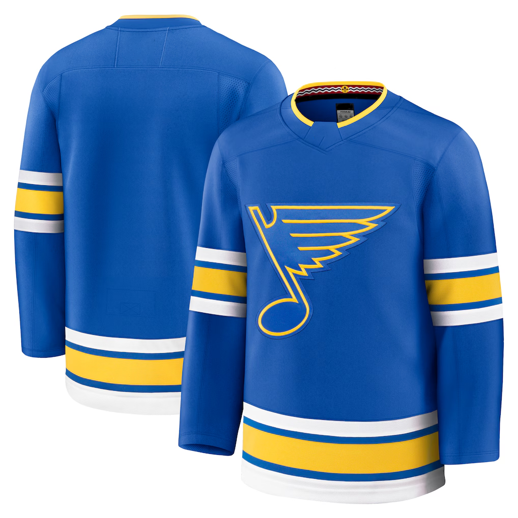STECN St.L.Blues Blue Home Premium Jerseys