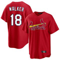 STECN St. Louis Cardinals #18 Jordan Walker Player Red Home Game Stitched Jerseys