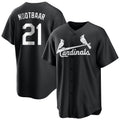 STECN St. Louis Cardinals #21 Lars Nootbaar Player Black City Connect Home Limited Stitched Jerseys