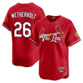 STECN St. Louis Cardinals #26 JJ Wetherholt Player Red City Connect Limited Stitched Jerseys