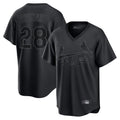 STECN St. Louis Cardinals #28 Nolan Arenado Player Black City Connect T-shirt Stitched Jerseys