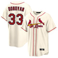 STECN St. Louis Cardinals #33 Brendan Donovan Player Cream Home Game Stitched Jerseys
