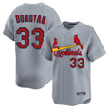 STECN St. Louis Cardinals #33 Brendan Donovan Player Gray Home Limited Stitched Jerseys