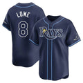 STECN TB.Rays #8 Brandon Lowe Player Navy Home Limited Stitched Jerseys