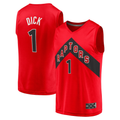 STECN T.Raptors #1 Gradey Dick Red Fast Break Player Jerseys - Icon Edition