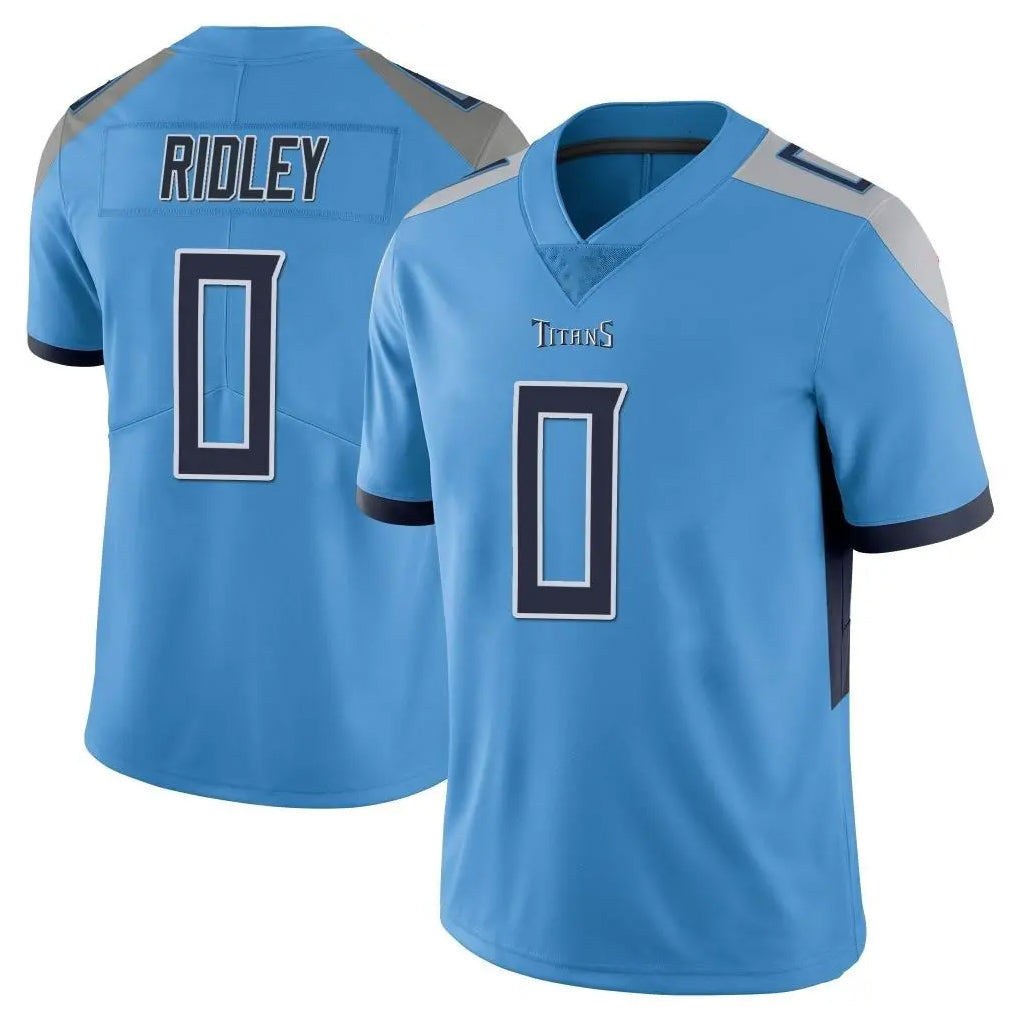 STECN T.Titans #0 Calvin Ridley Player Light Blue Limited Vapor Untouchable Home Game Stitched Jerseys