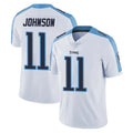 STECN T.Titans #11 Jermaine Johnson II Player White Limited Vapor Untouchable Home Game Stitched Jerseys