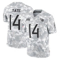 STECN T.Titans #14 Carnell Tate Player Arctic Camo Limited Salute to Service Home Game Stitched Jerseys