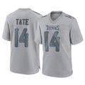STECN T.Titans #14 Carnell Tate Player Gray Atmosphere Fashion Home Game Stitched Jerseys