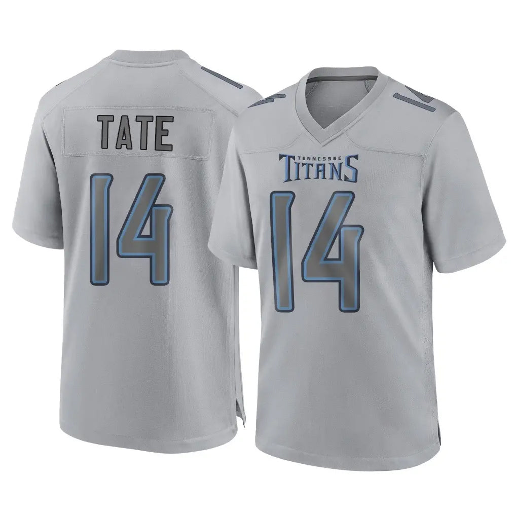 STECN T.Titans #14 Carnell Tate Player Gray Atmosphere Fashion Home Game Stitched Jerseys