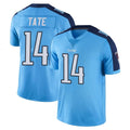 STECN T.Titans #14 Carnell Tate Player Light Blue Limited Color Rush Home Game Stitched Jerseys