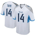 STECN T.Titans #14 Carnell Tate Player White Home Game Stitched Jerseys