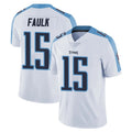STECN T.Titans #15 Keldric Faulk Player White Limited Vapor Untouchable Home Game Stitched Jerseys