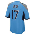 STECN T.Titans #17 Chimere Dike Light Blue Team Game Stitched Jersey