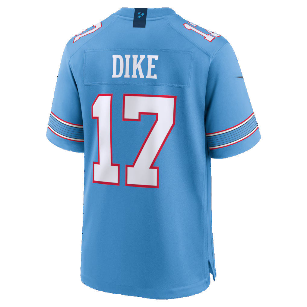 STECN T.Titans #17 Chimere Dike Light Blue Team Game Stitched Jerseys