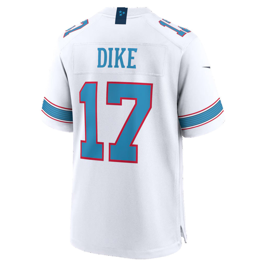 STECN T.Titans #17 Chimere Dike White Game Stitched Jerseys