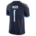 STECN T.Titans #1 Cameron Ward Player Navy Vapor F.U.S.E. Limited Stitched Jerseys