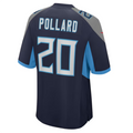 STECN T.Titans #20 Tony Pollard Navy Game Player Jersey Stitched Jersey