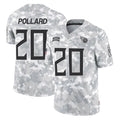 STECN T.Titans #20 Tony Pollard Player Arctic Camo Limited Salute to Service Home Game Stitched Jerseys