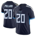 STECN T.Titans #20 Tony Pollard Player Navy Limited Vapor Untouchable Home Game Stitched Jerseys