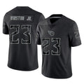 STECN T.Titans #23 Kevin Winston Jr. Player Black Limited Reflective Home Game Stitched Jerseys