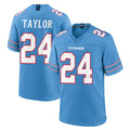 STECN T.Titans #24 Alontae Taylor Player Light Blue 2026 Game Home Stitched Jerseys