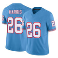 STECN T.Titans #26 Marcus Harris Player Light Blue Limited Vapor F.U.S.E. Home Game Stitched Jerseys