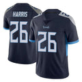 STECN T.Titans #26 Marcus Harris Player Navy Limited Vapor Untouchable Home Game Stitched Jerseys