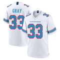 STECN T.Titans #33 Cedric Gray Player White 2026 Game Home Stitched Jerseys