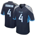 STECN T.Titans #4 Wan'Dale Robinson Player Navy Home Game Stitched Jerseys