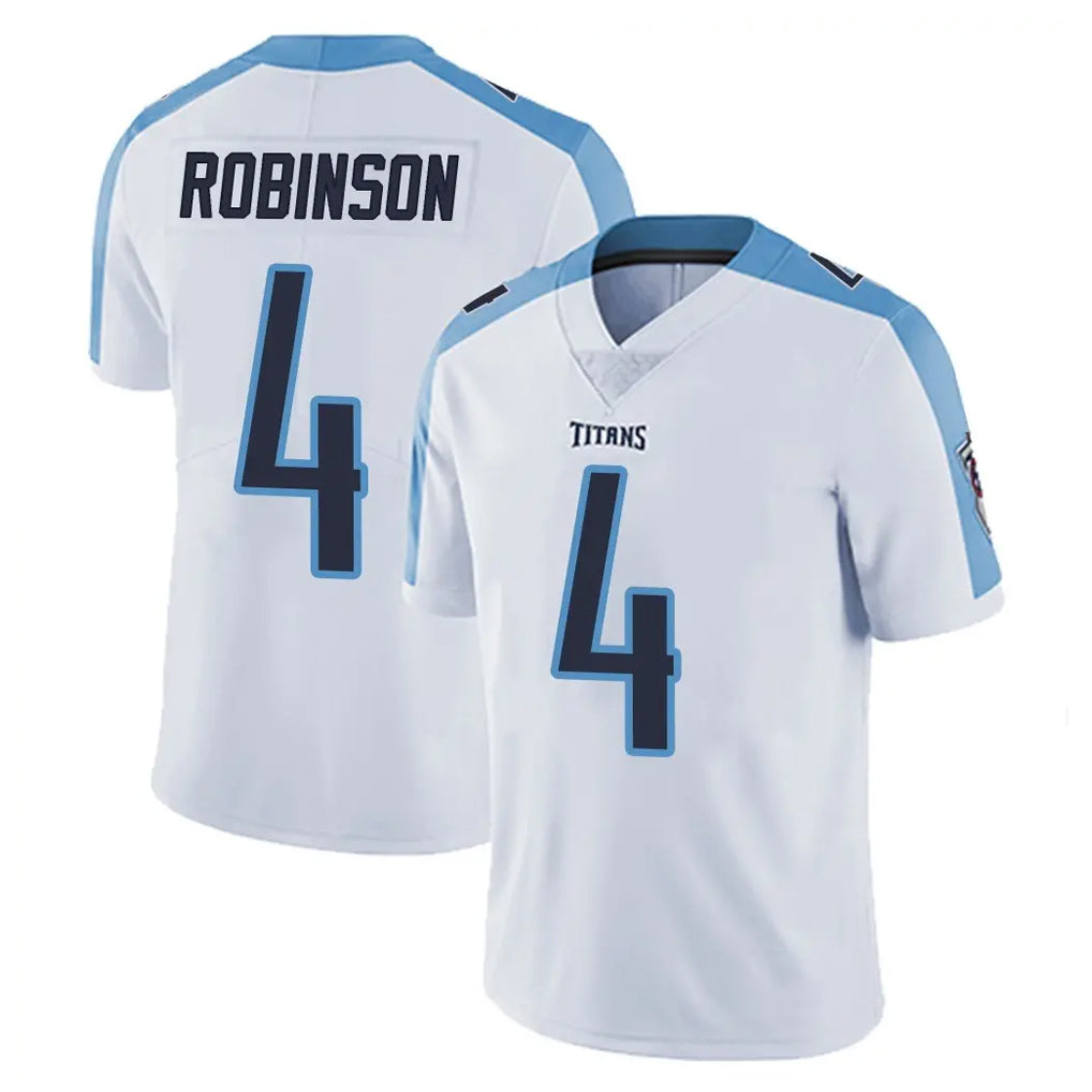 STECN T.Titans #4 Wan'Dale Robinson Player White Limited Vapor Untouchable Home Game Stitched Jerseys