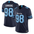 STECN T.Titans #98 Jeffery Simmons Navy 2026 Rivalries Collection Limited Stitched Jerseys