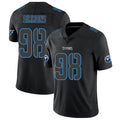 STECN T.Titans #98 Jeffery Simmons Player Elite Light Blue Vapor Untouchable Stitched Jerseys
