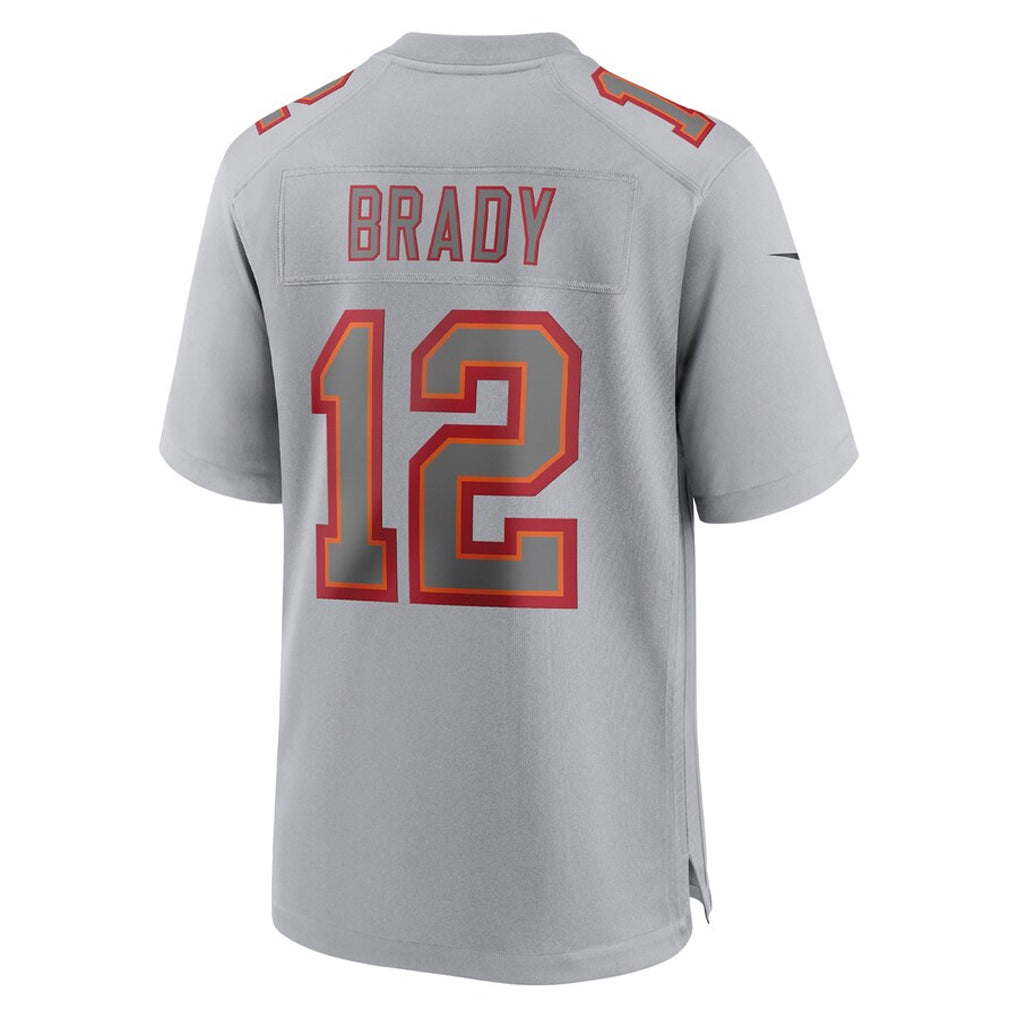 STECN TB.Buccaneers #12 Tom Brady Player Gray Fashion Game Stitched Jerseys