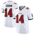STECN TB.Buccaneers #14 Chris Godwin Jr. Player White Limited Vapor Untouchable Home Game Stitched Jerseys