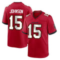 STECN TB.Buccaneers #15 Tez Johnson Player Red Home Game Stitched Jerseys