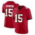 STECN TB.Buccaneers #15 Tez Johnson Player Red Limited Vapor Home Game Stitched Jerseys