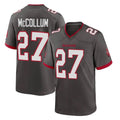 STECN TB.Buccaneers #27 Zyon McCollum Player Pewter Alternate Home Game Stitched Jerseys