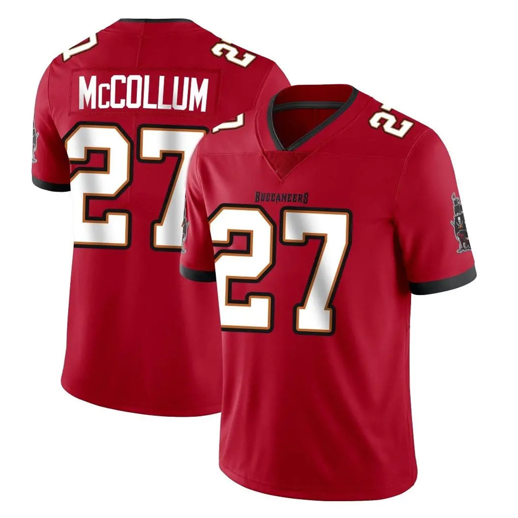 STECN TB.Buccaneers #27 Zyon McCollum Player Red Limited Vapor F.U.S.E. Home Game Stitched Jerseys