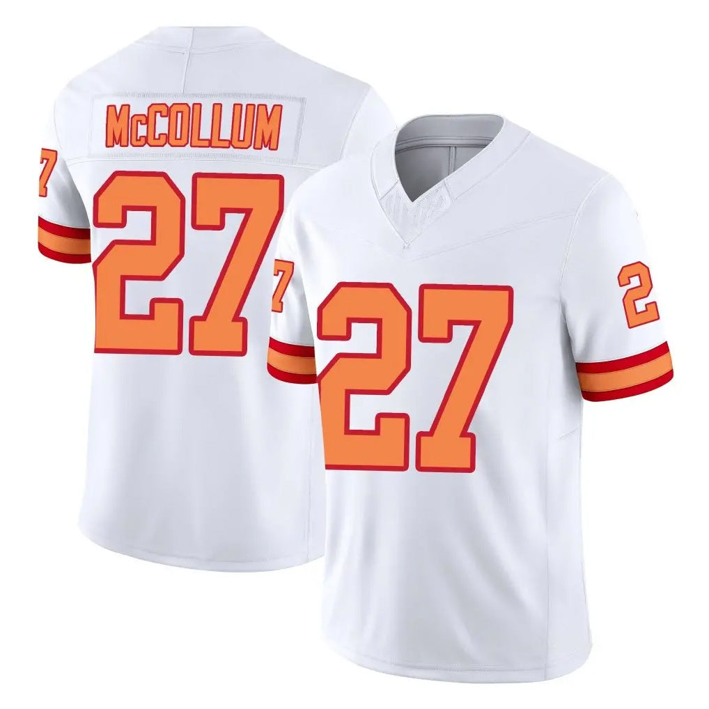 STECN TB.Buccaneers #27 Zyon McCollum Player White Limited '76 Vapor F.U.S.E. Home Game Stitched Jerseys