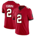 STECN TB.Buccaneers #2 Emeka Egbuka Player Red Limited Vapor Home Game Stitched Jerseys