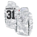 STECN TB.Buccaneers #31 Antoine Winfield Jr. Player Arctic Camo Limited Salute to Service Pullover Hoodies Game Stitched Jerseys