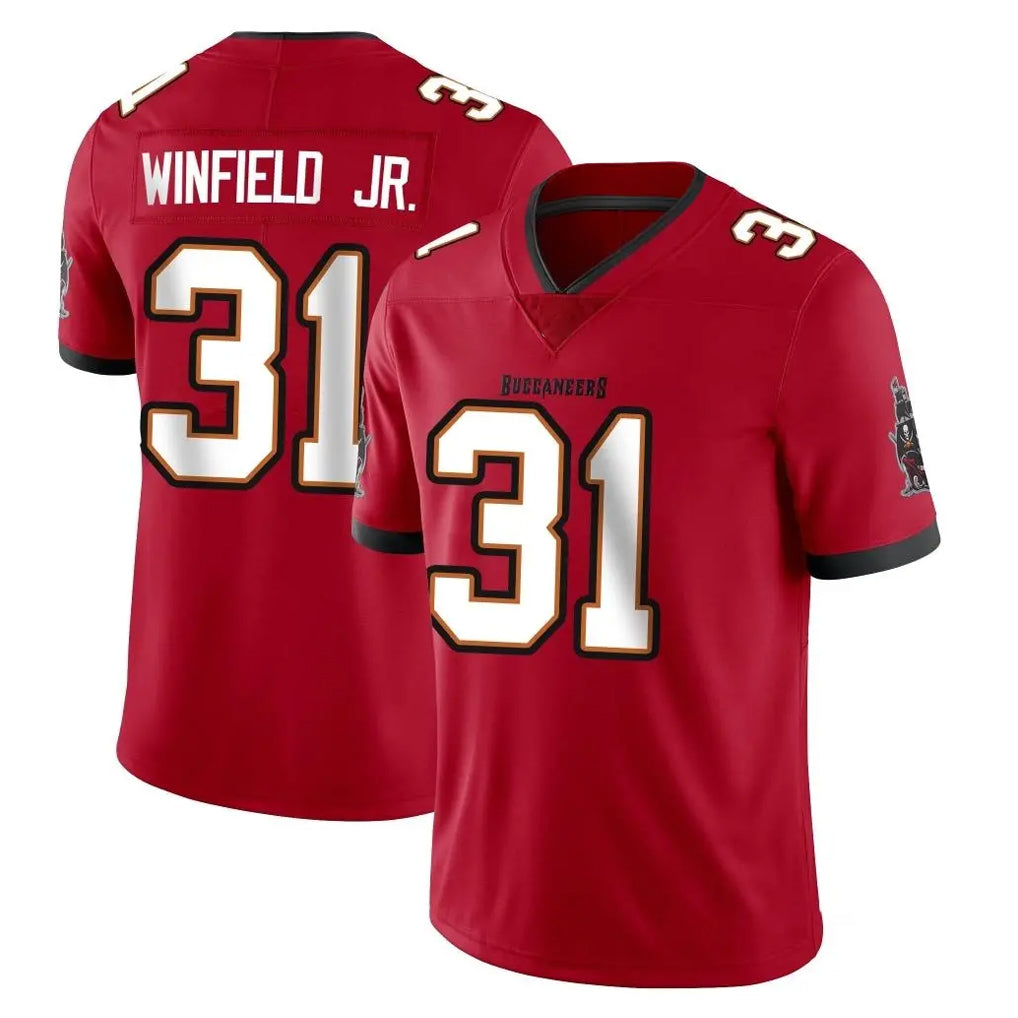 STECN TB.Buccaneers #31 Antoine Winfield Jr. Player Red Limited Vapor F.U.S.E. Home Game Stitched Jerseys