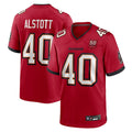 STECN TB.Buccaneers #40 Mike Alstott Player Red 50th Anniversary GameStitched Jerseys
